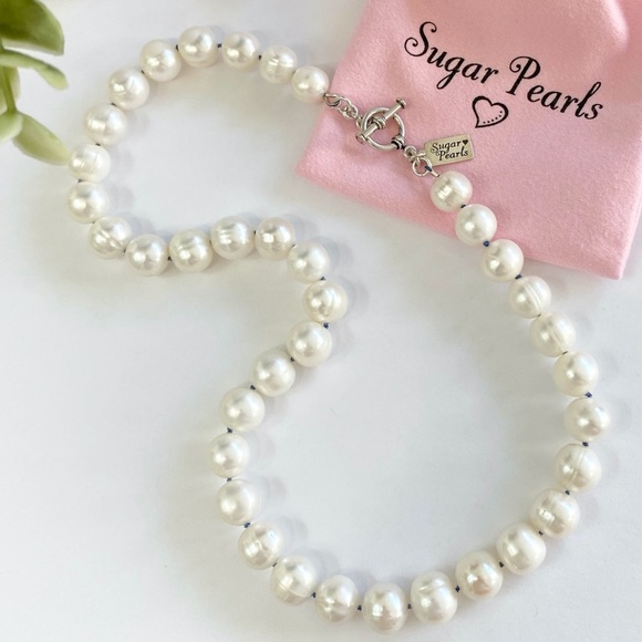 Sugar Pearls Jewelry - Chunky Freshwater Pearl Necklace